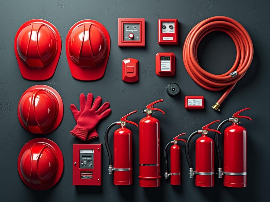 Fire Safety Tools Display